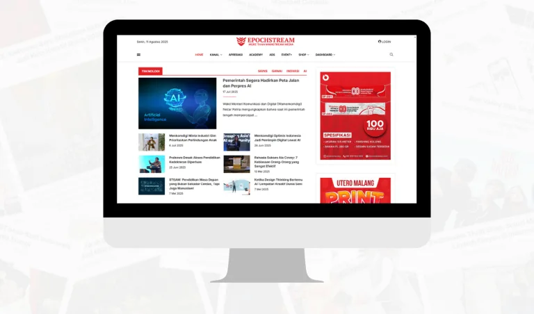 CONTOH SIDEBAR ADS BANNER - EPOCHSTREAM